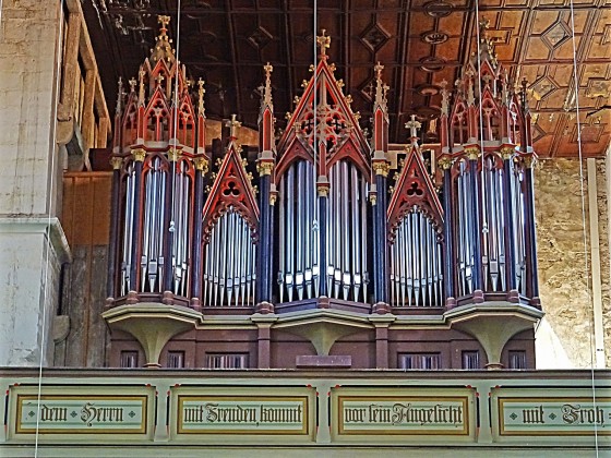 Orgel der Bergkirche in Bad Langensalza